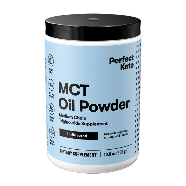 Perfect Keto - Wholesale Protein/Superfood Powder - MCT Oil Powder- Supports Cognition and Satiety, Brain Boost13