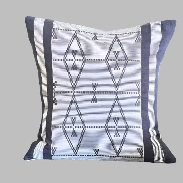 Black Rock Pillow Cover for wholesale by Maka Maka Lifestyle