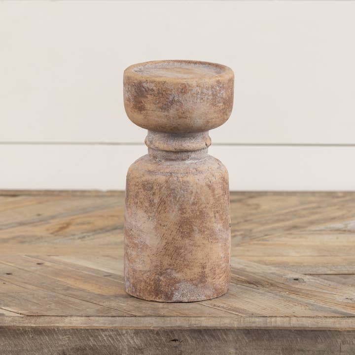 Ragon House – Großhandel Kerzenhalter – 8,75" TERRAKOTTA-SÄULENKERZENHALTER3