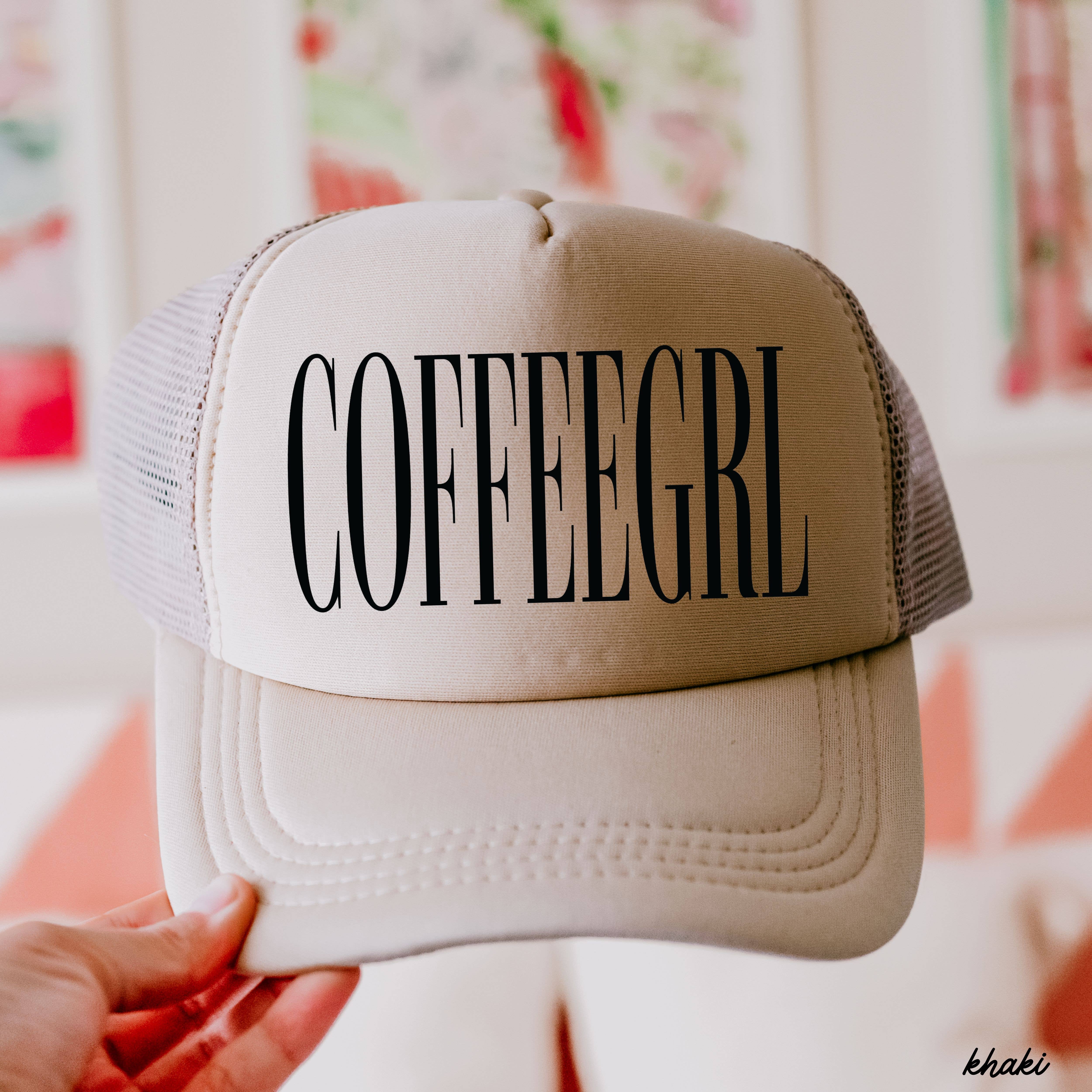 Chloe Vs Tank - Wholesale Trucker Hat - Women's - CoffeeGrl Trucker Hat *10 Colors0