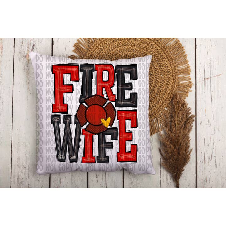 Fire Wife Boho Pillow | Wholesale & Drop Ship for wholesale by NC Creations