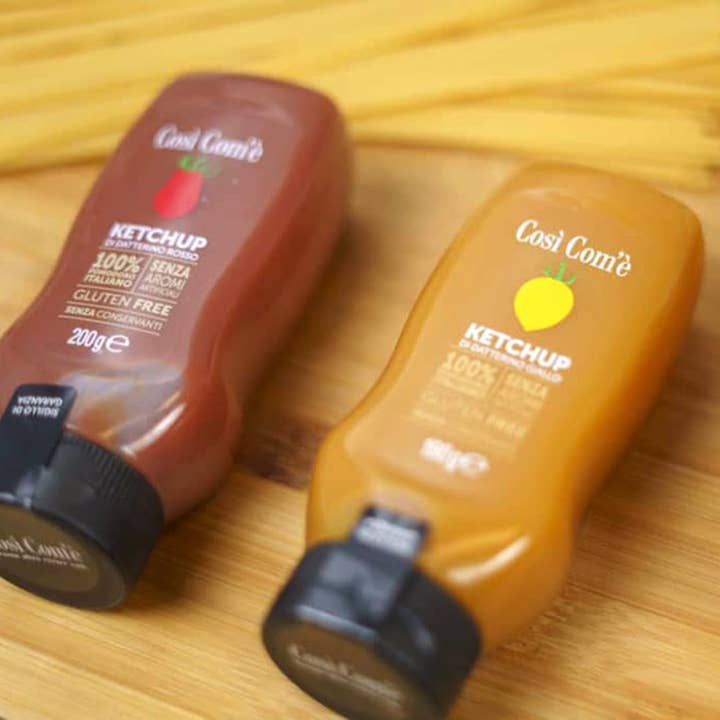 Wholesale Italian Food - Wholesale Ketchup - Così Com’è, Italian Yellow Tomato Ketchup – 9.88 oz (280 g)5