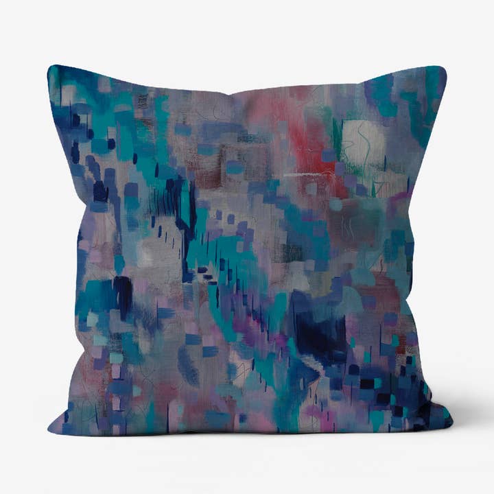 Well I Wonder Cushion for wholesale by Lisa James Art