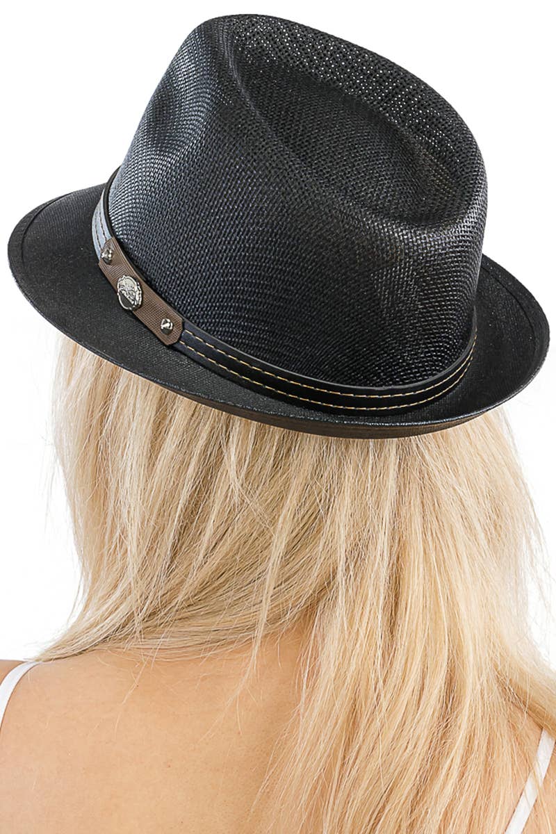 Cap Zone - Wholesale Fedora - Women's - Elite Crafted Natural Straw Rodeo Sombrero Fedora13