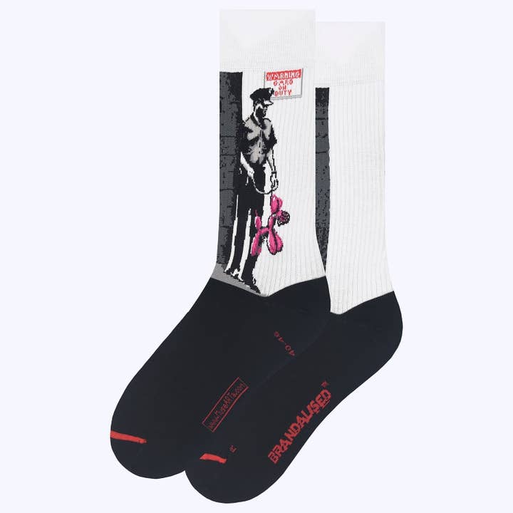 The world's most famous Graffiti - Pink Guard Dog for wholesale by MuseARTa GmbH