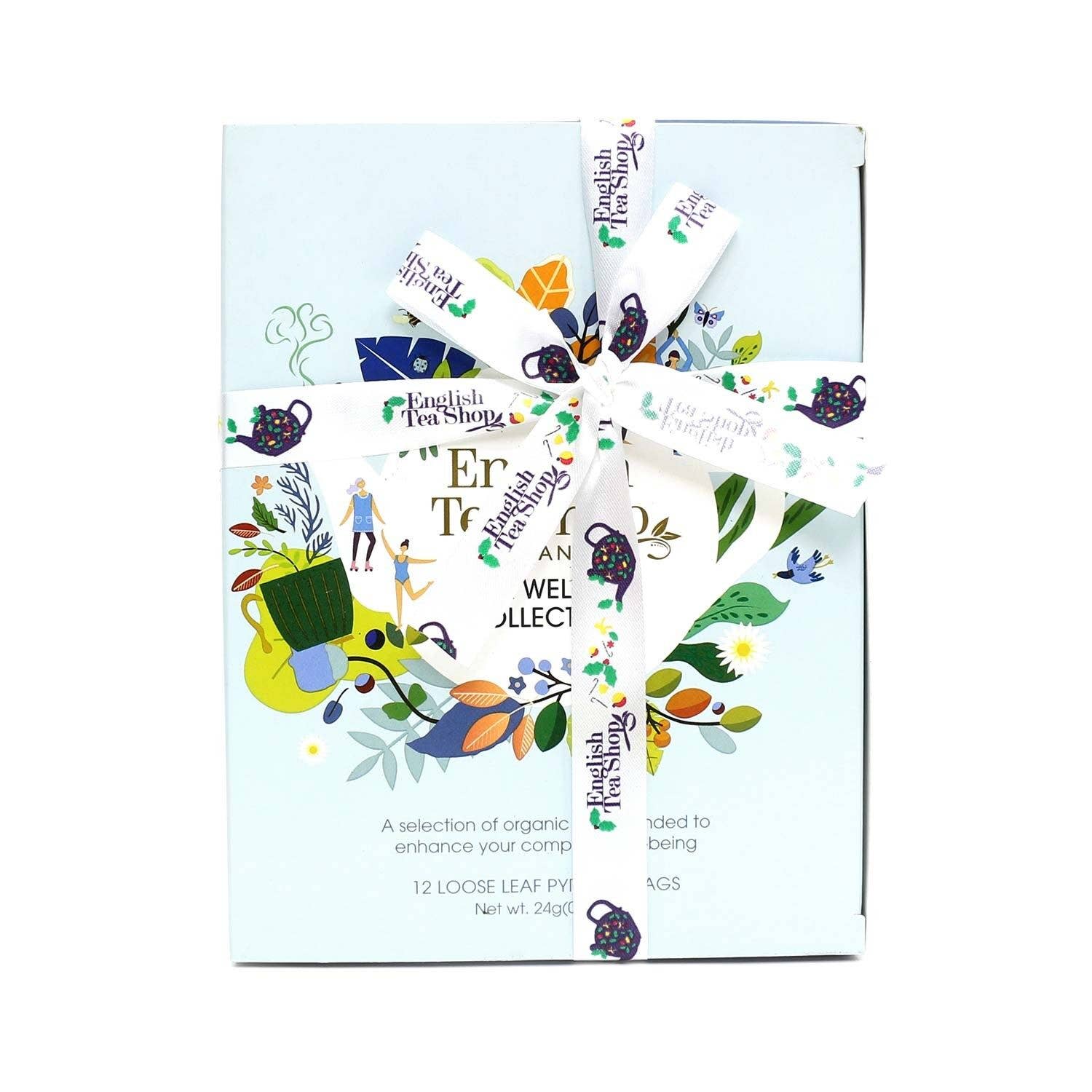 Royal Nature GmbH & Co. KG – Großhandel Teebeutel – TeegeschenkWellness Tee, BIO, 12 Pyramiden-Beutel1