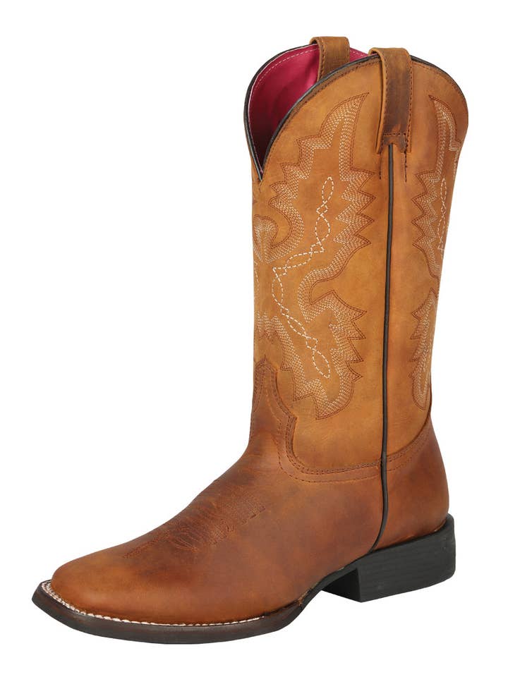 Cowboy Boot Rodeo El General - Kansas Brick 44651 for wholesale by El General Western Wear