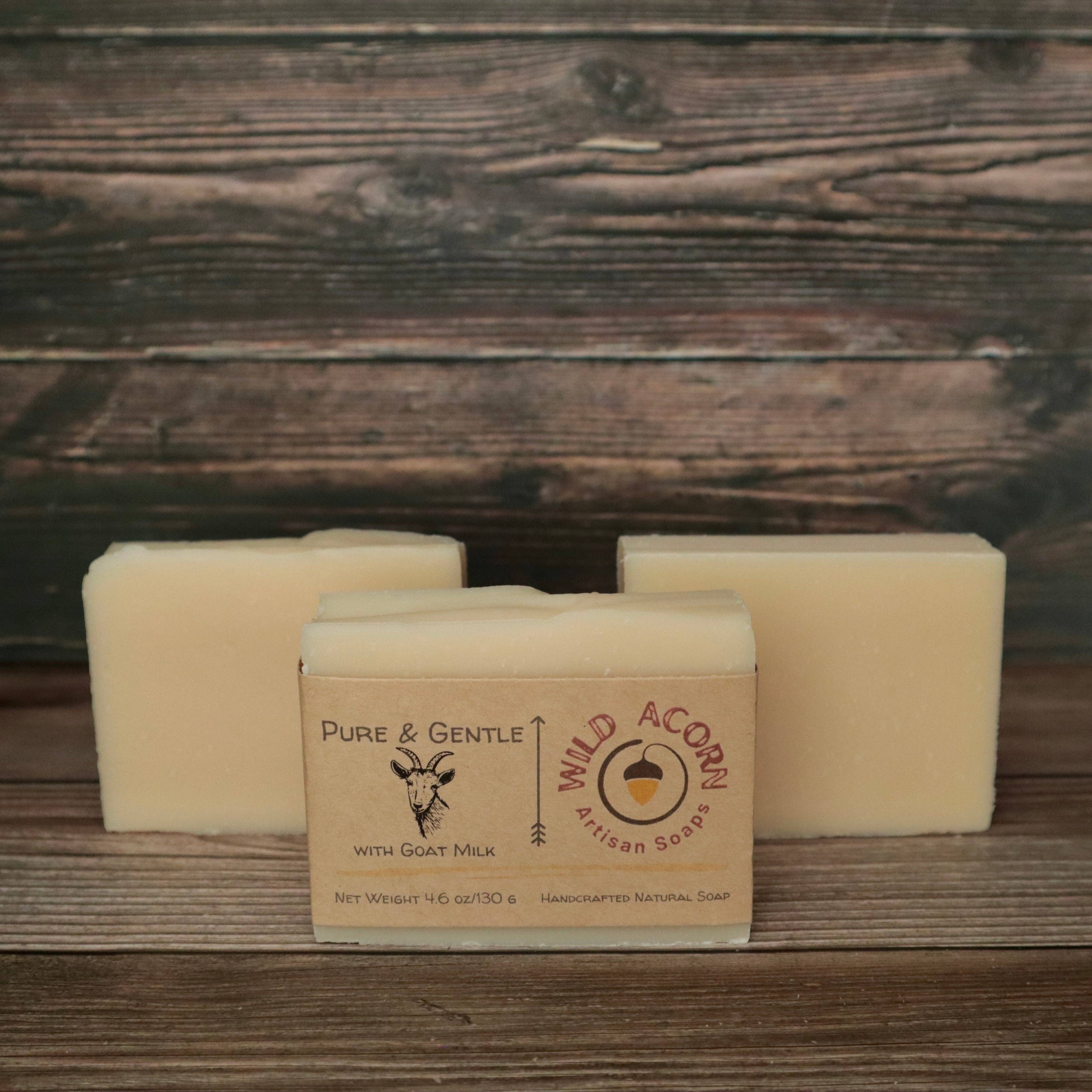 Wild Acorn Artisan Soaps LLC - Wholesale Bar Soap - Pure & Gentle Soap with Goat Milk2