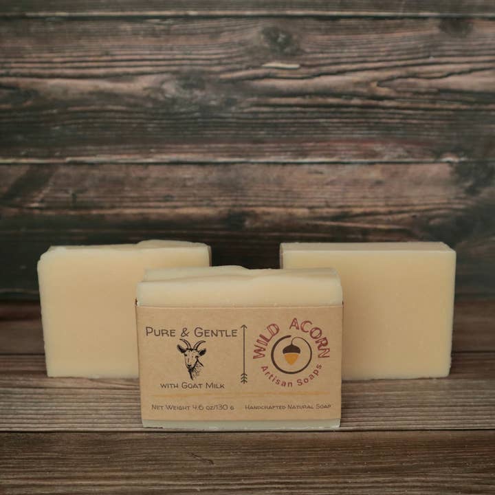 Wild Acorn Artisan Soaps LLC - Wholesale Bar Soap - Pure & Gentle Soap with Goat Milk2