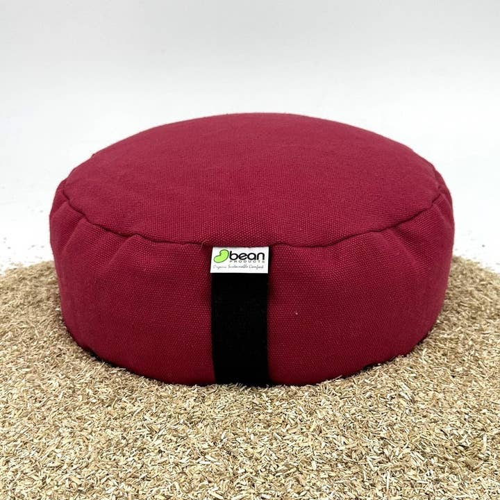 Bean Products - Vente Accessoire de méditation - Coussin de méditation Zafu « ALL Hemp » - Tissu en chanvre 100 % pur et rembourrage en chanvre9