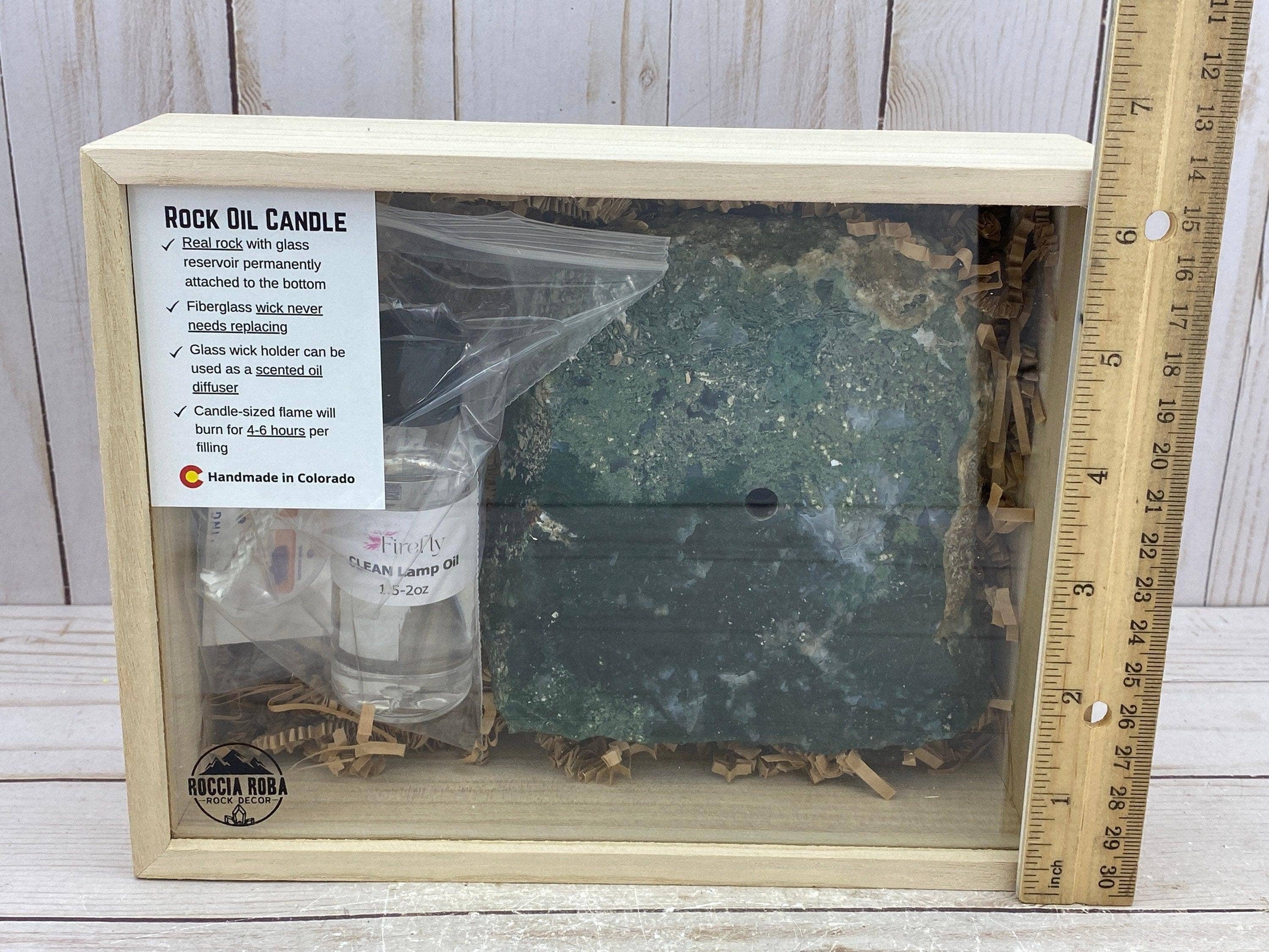 Roccia Roba - Wholesale Gift Box - Rock Candle Gift Box - moss agate9