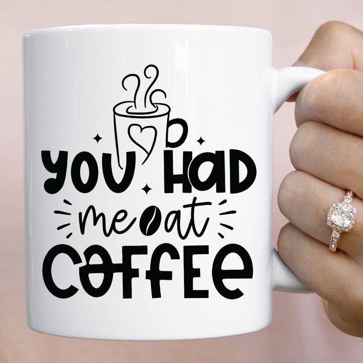 Tiveste-me na caneca de café por atacado de Mug Boss Inc.