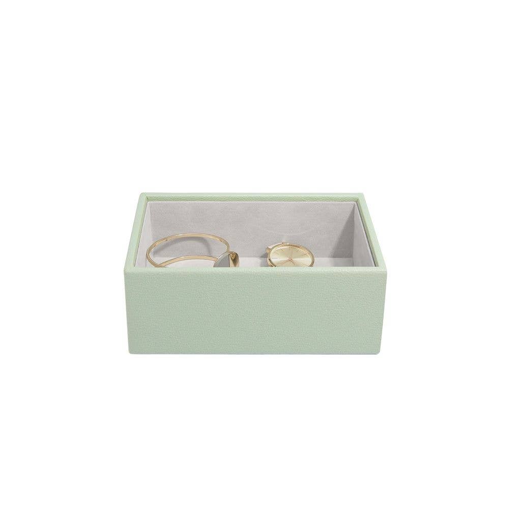 Stackers – wholesale Jewellery box/organiser – Sage Green Mini Jewellery Box 3