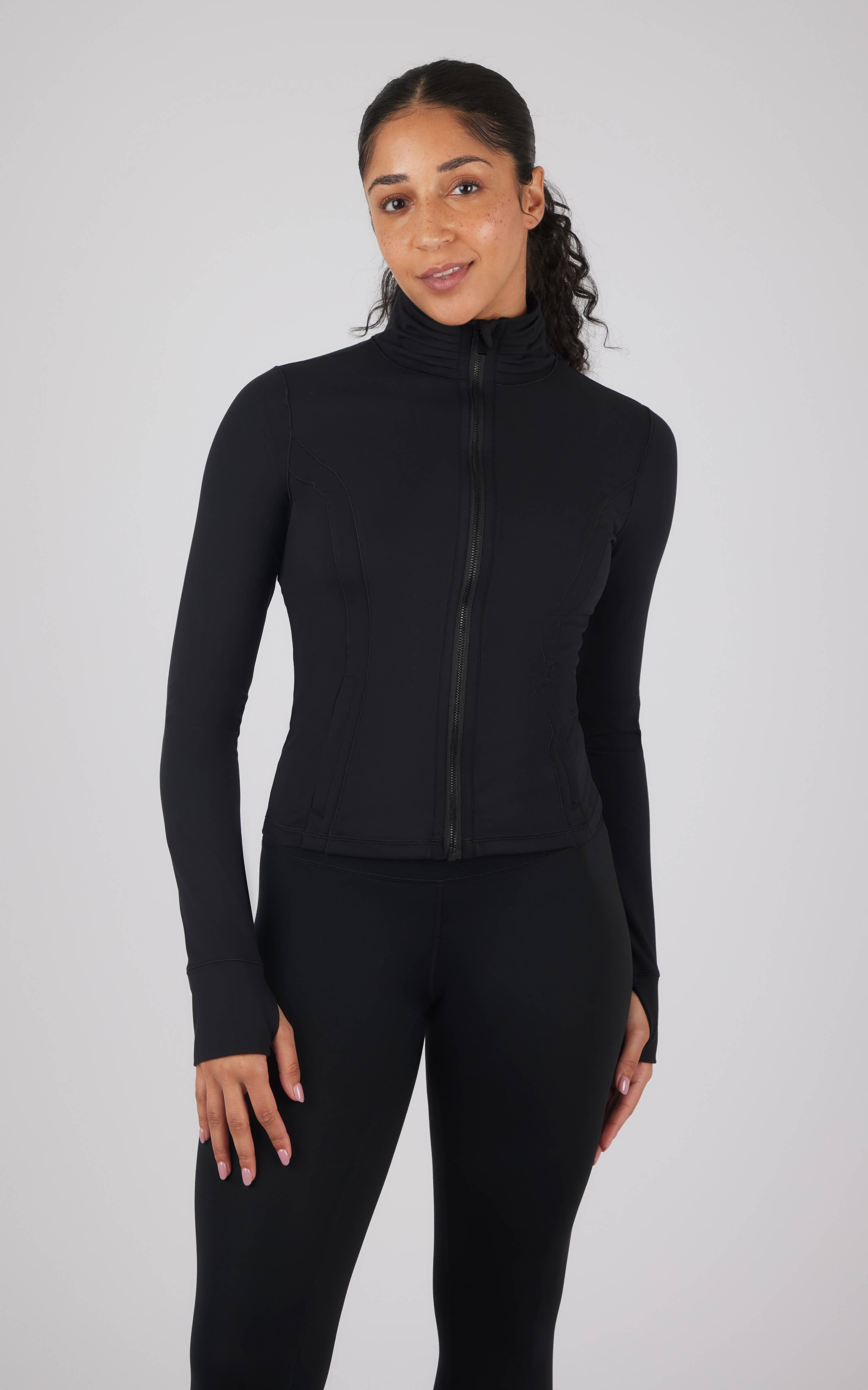 90 Degree by Reflex & Yogalicious - Vente Veste de sport – femme - Veste de performance ajustée et élégante pour femmes7
