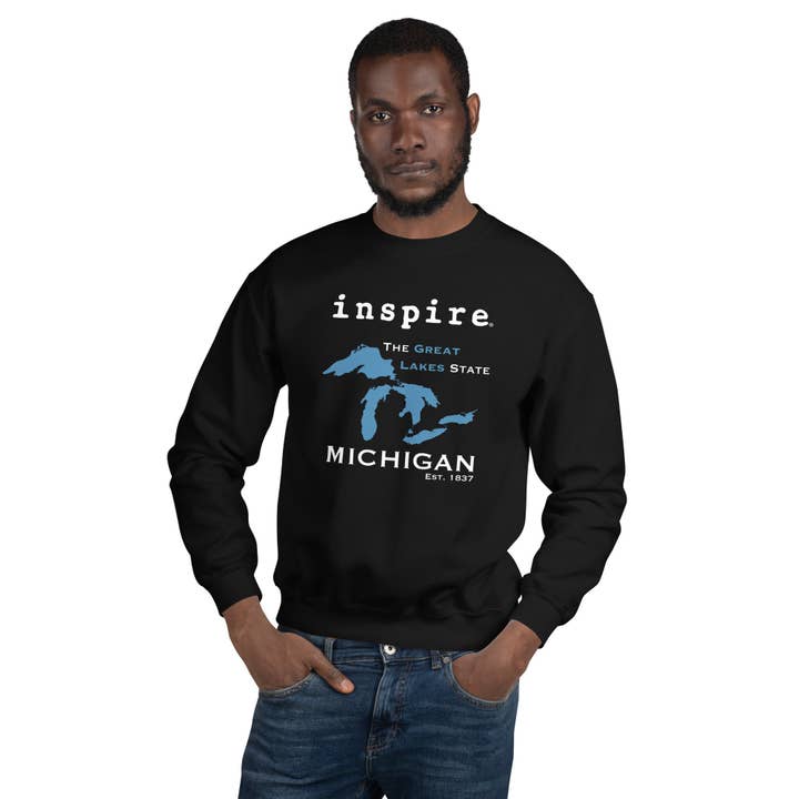 Inspire Great Lakes Unisex Crewneck for wholesale by inspire