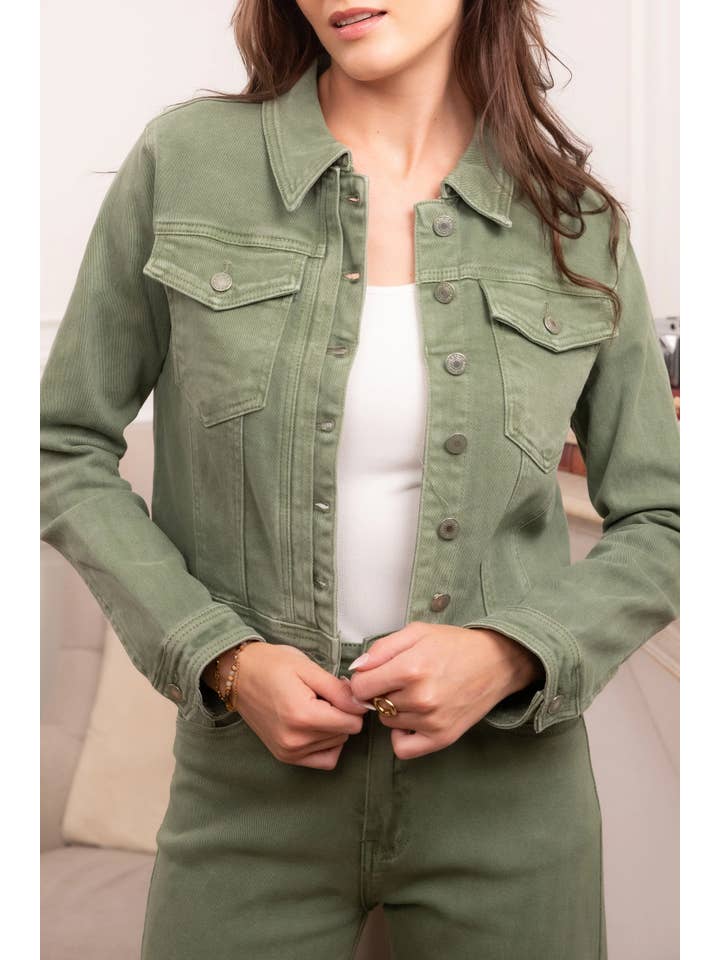 Vivid - Wholesale Jeans - Women's - Denim jacket color10