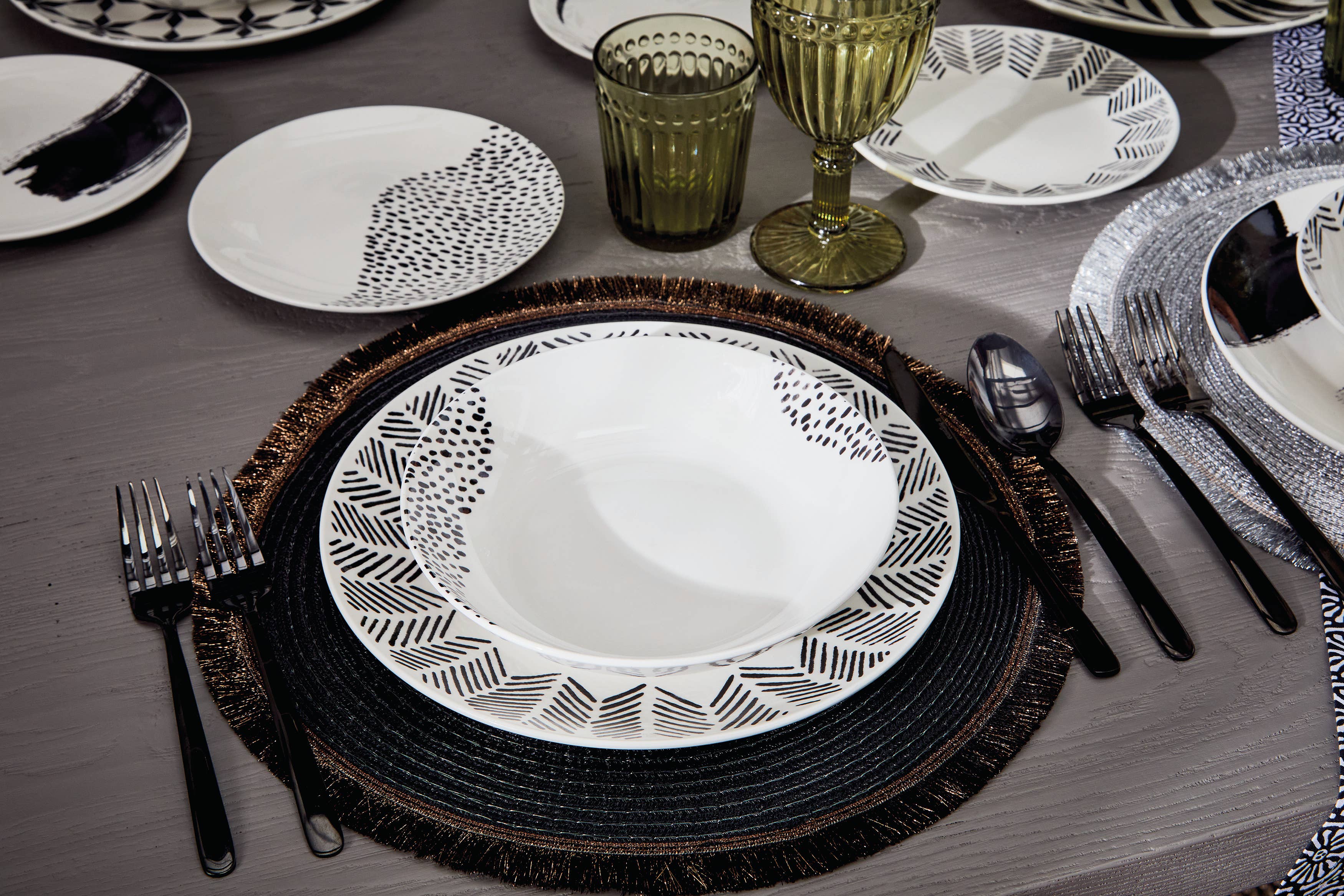 Tognana - Wholesale Dinnerware Set - Madison Zenith 18 Pcs Table Set2
