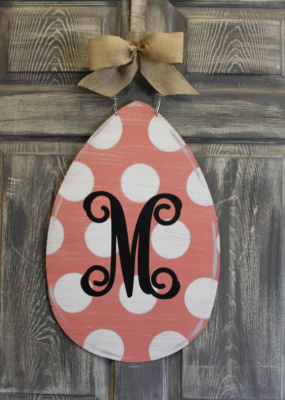 Steel Southern Designs - Wholesale Door Hanger - Outdoor Metal Art Egg10