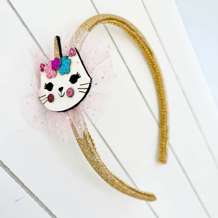 Pimpilotta - Wholesale Hair Clip - Kids - Glitter collection - gold glitter headband with glitter figure10