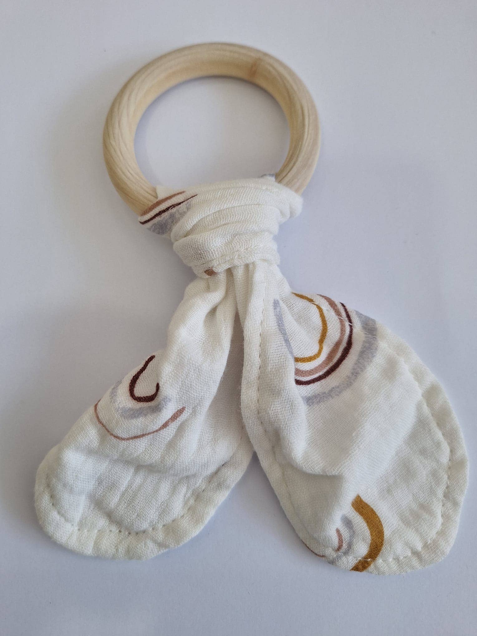Cotton Socks - Wholesale Teether (Not Clip-On) - Baby - MC-04 Organic Cotton Muslin Teether 16 cm x 8 cm15