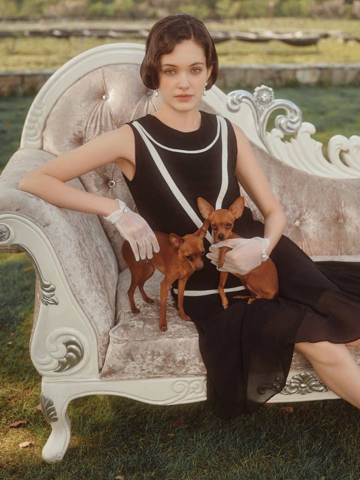 Robe Classique Sans Manches Décontractée pour la vente par BABEYOND