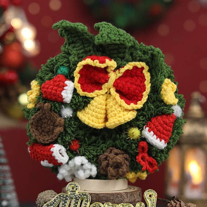 Kit per Uncinetto - Ghirlanda di Natale per la vendita all'ingrosso da parte di Crafthub