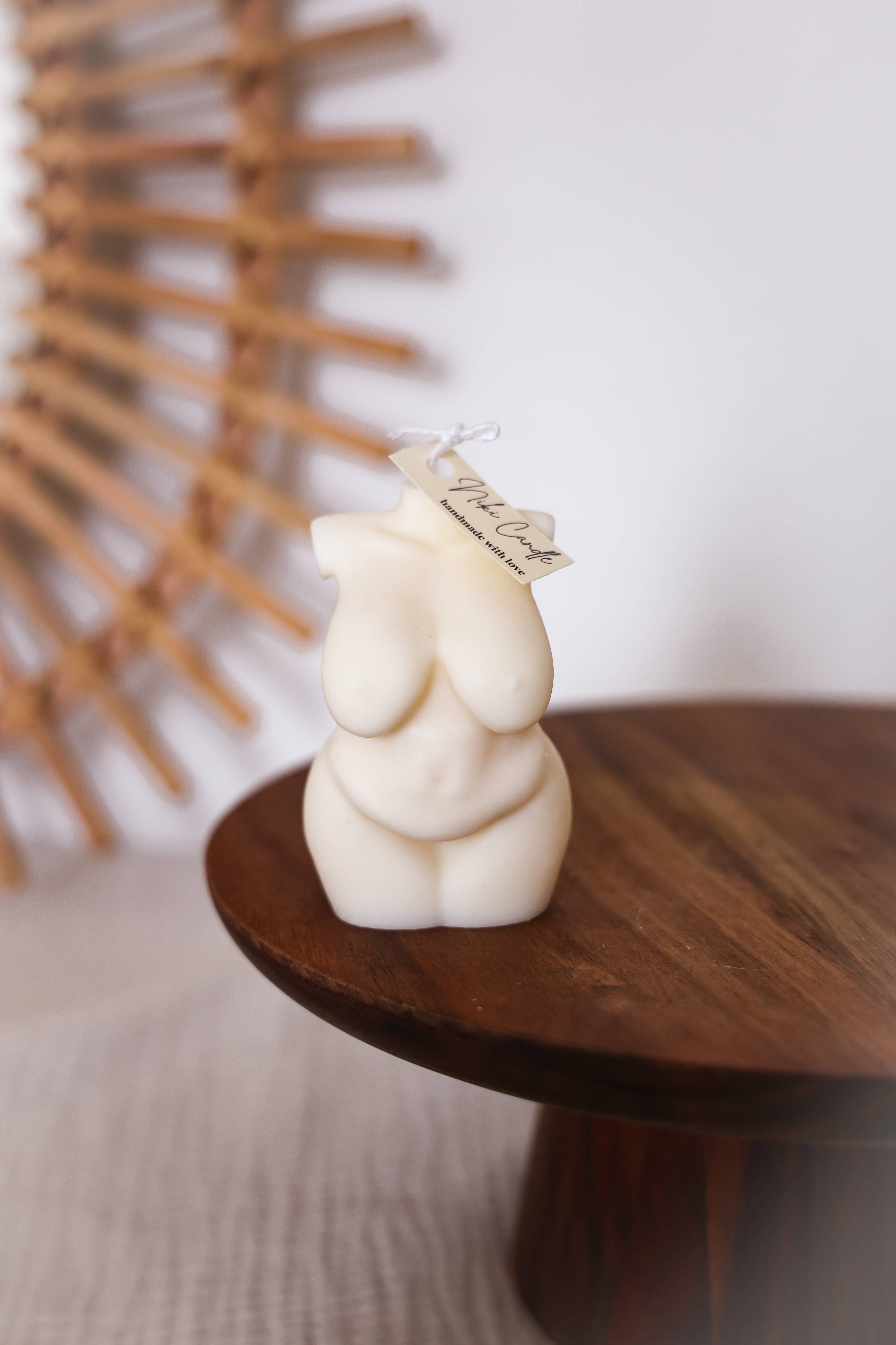 Niki Candle - Wholesale Novelty Candle - Body candle handmade from rapeseed wax3