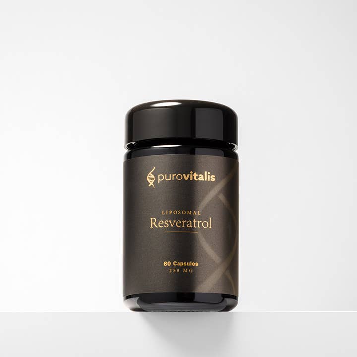 Purovitalis - Wholesale Oral Supplement/Vitamin - Purovitalis Liposomal Resveratrol – 250mg Micronized - 60pc4