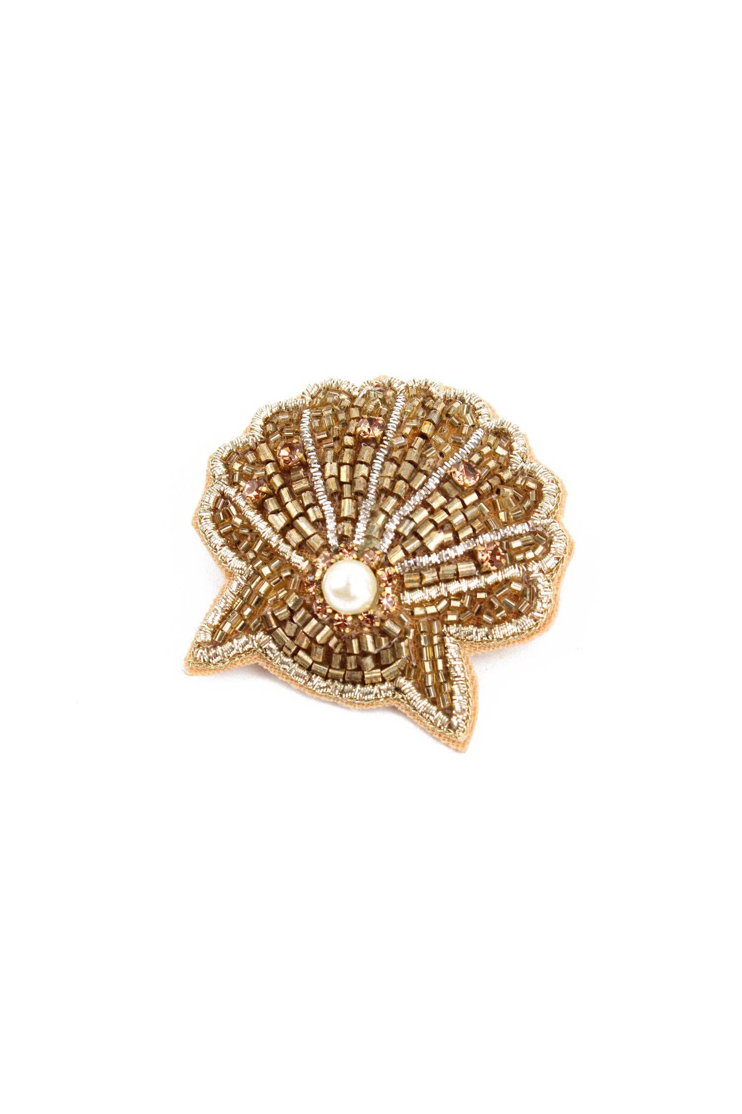 My Doris - Wholesale Brooch - GOLD SHELL BROOCH