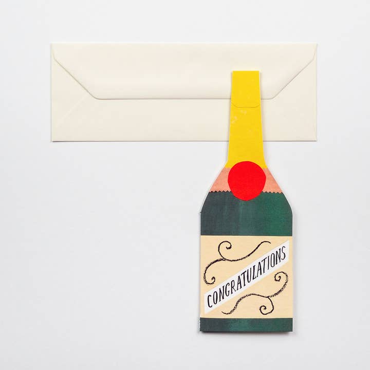 Hadley - Wholesale Congratulations Card - Champagne