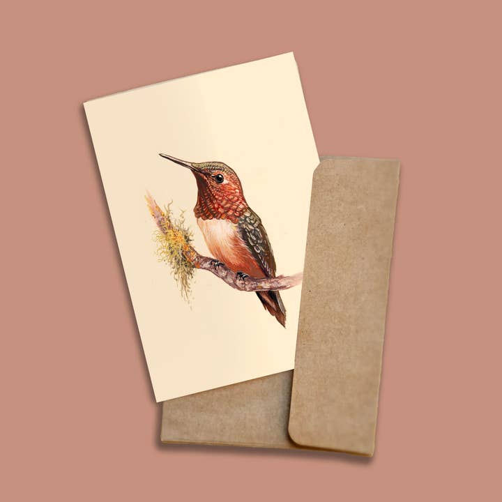 Rufous Kolibri för wholesale av Jenn Joslin Art & Nature