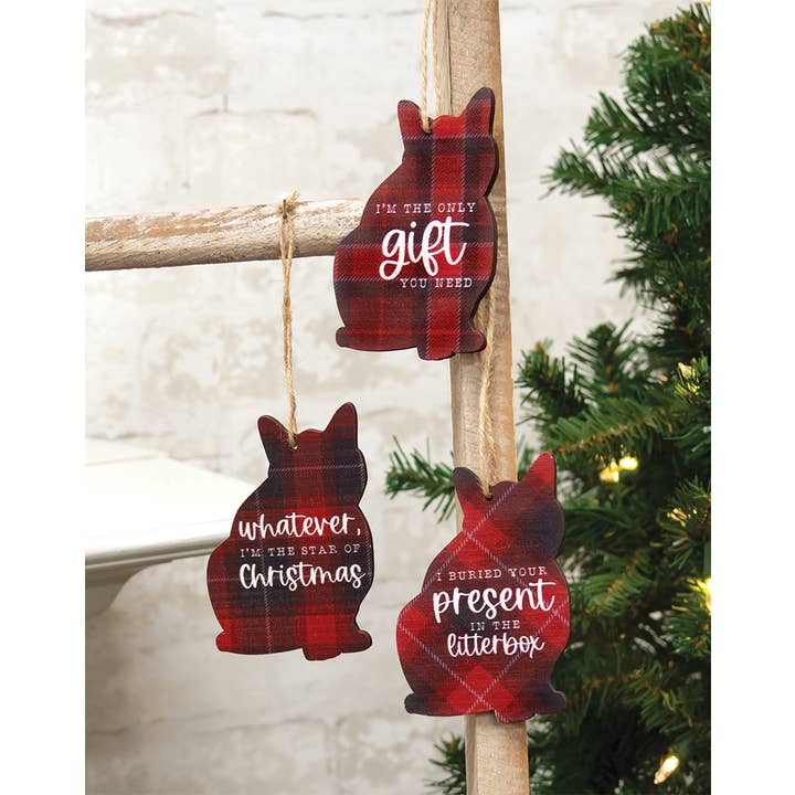 The Hearthside Collection - Wholesale Ornament Set - The Only Gift You Need Christmas Ornament, 3 Assorted