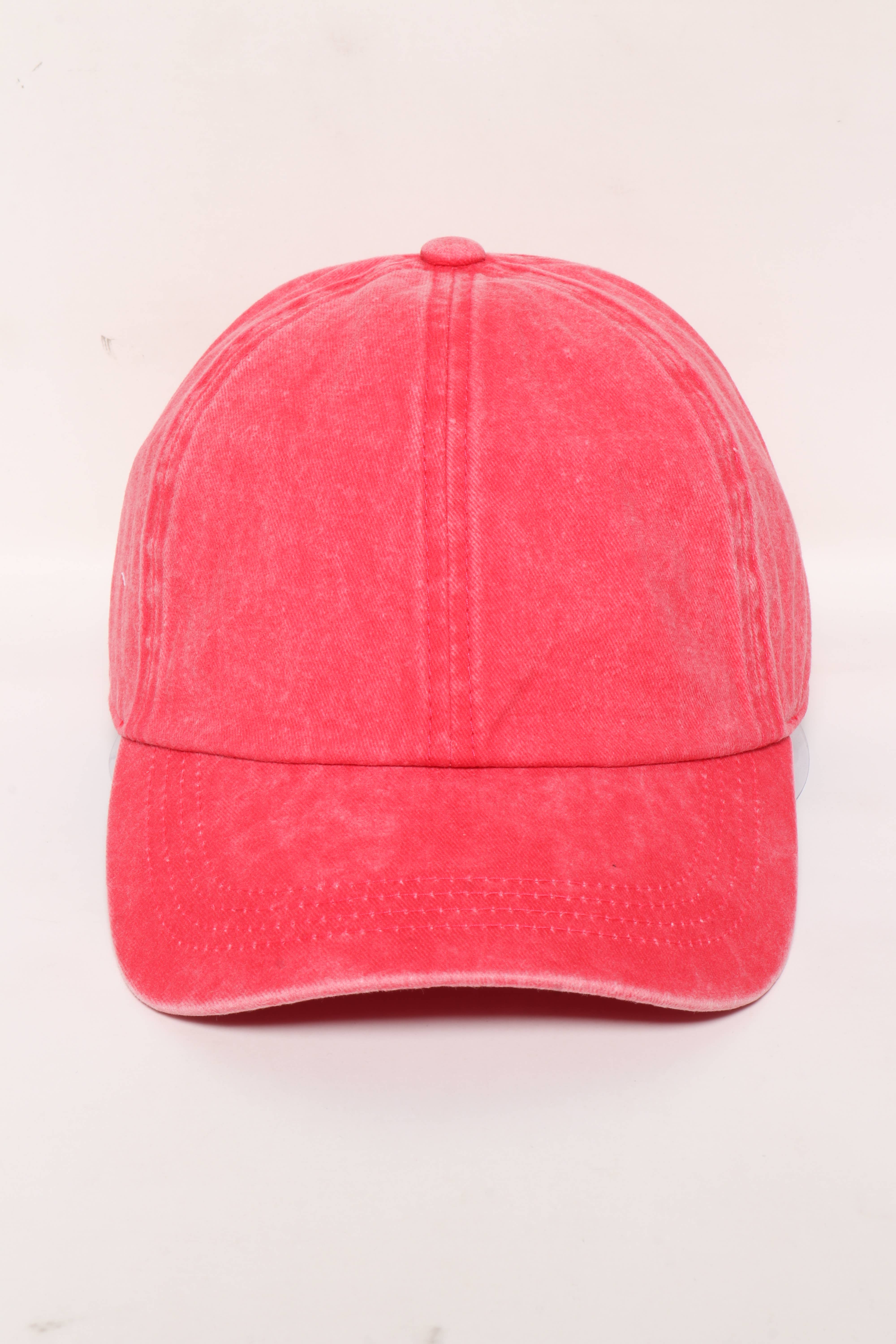 David And Young - Wholesale Baseball Cap - Unisex - GWCAP18670 - Stone Washed Twill 6 Panel Baseball Cap14