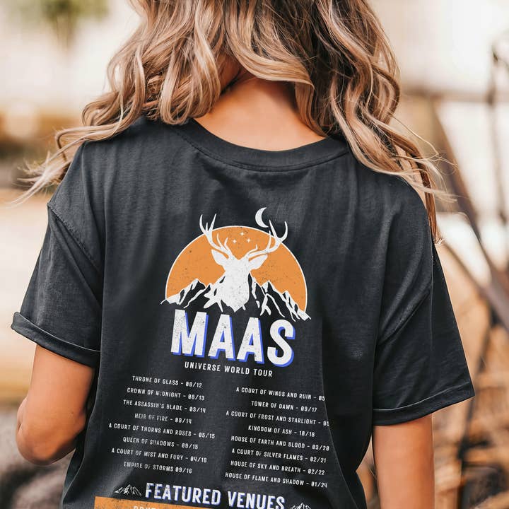 Maas Universe T-Shirt for wholesale by Parchment & Parcel