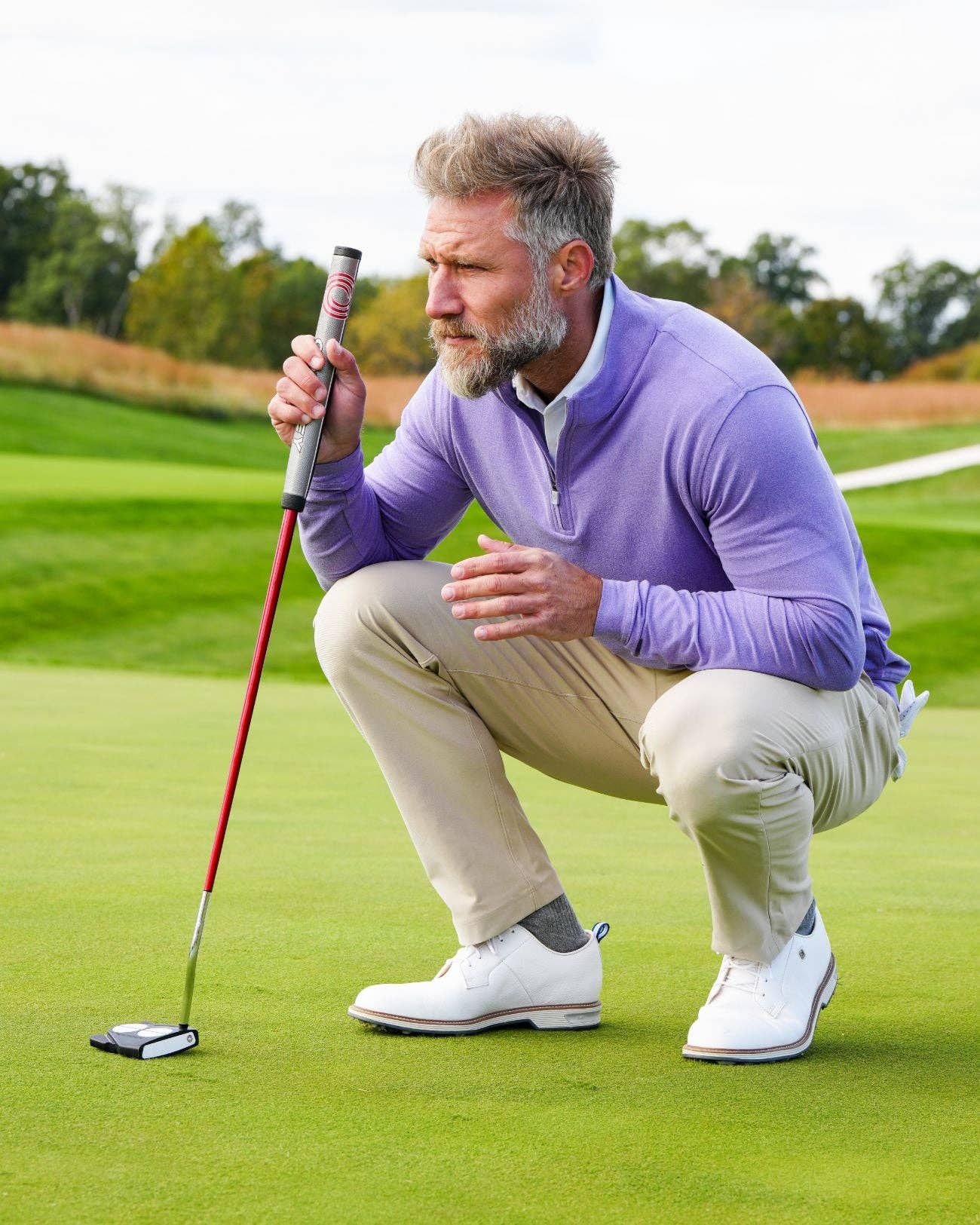 USA Palm – Polo - Homem por atacado – Fecho de 1/4 Mesclado74