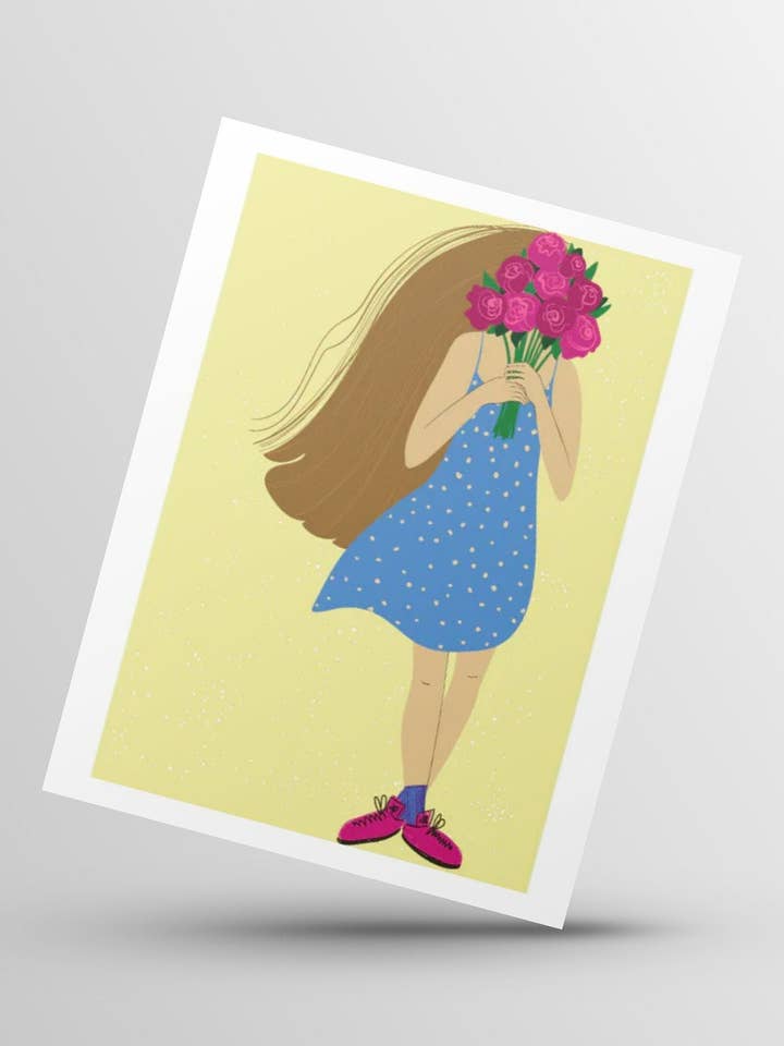 Plant Lady Petra - Biglietto individuale per la vendita all'ingrosso da parte di Lolita K Studio