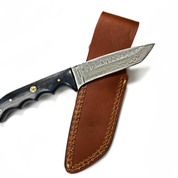 TD-010 Faca Tanto Aço Damasco por atacado de Titan International