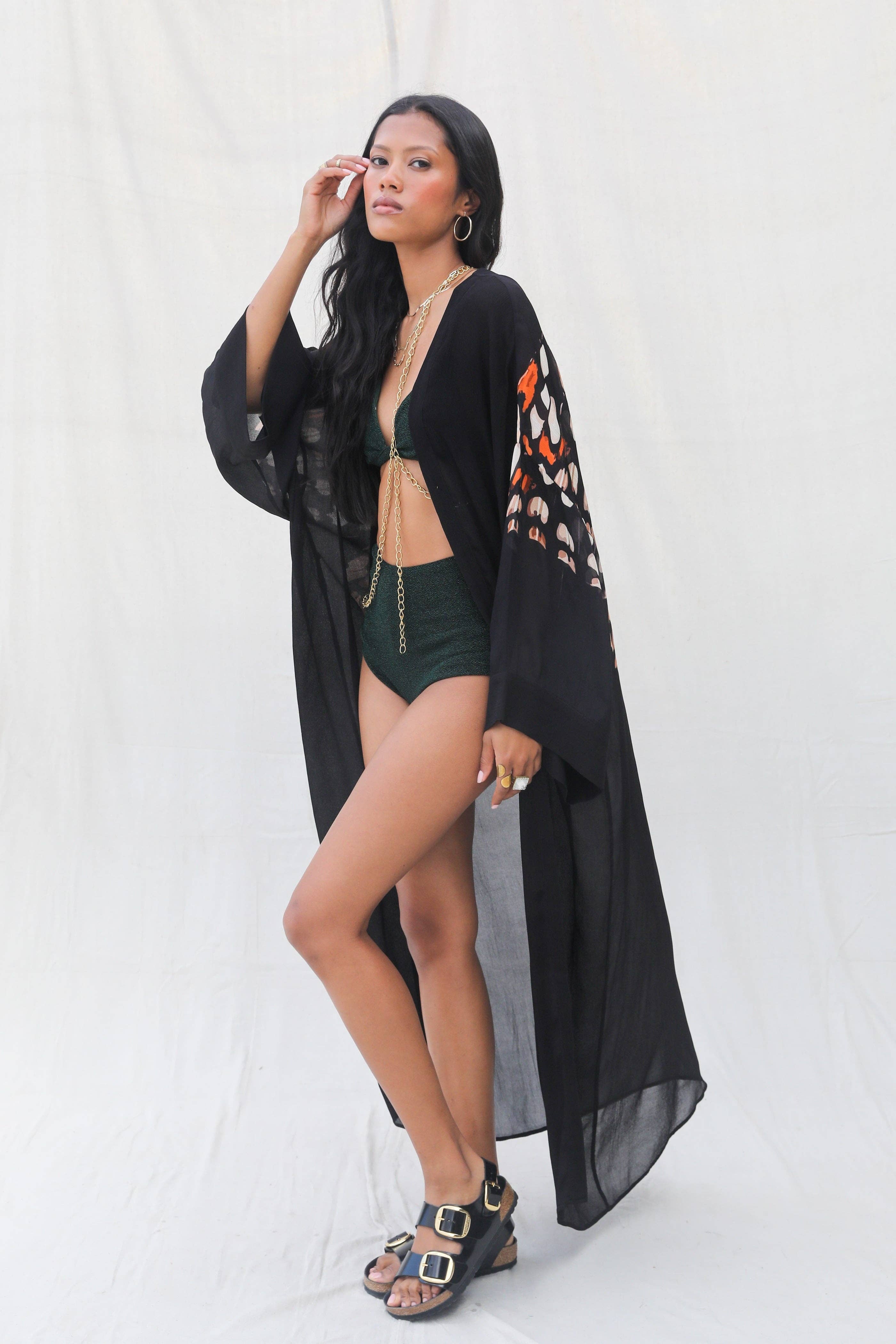 Metamorphosis Vanilla Silk Road Kimono for wholesale on Faire9