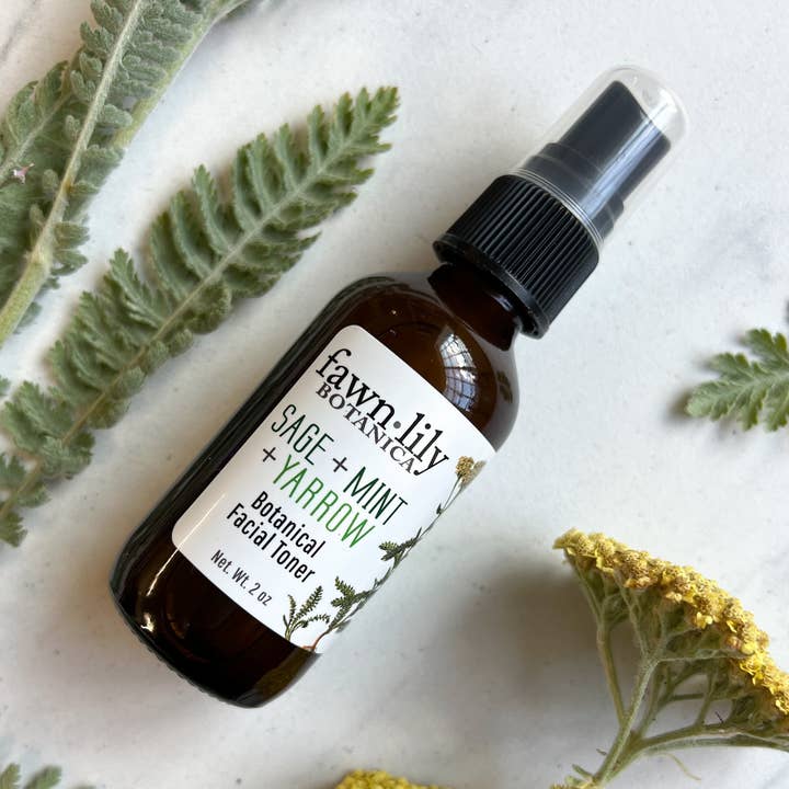 SAGE + MINT + YARROW BOTANICAL FACIAL TONER and other Purchase Wholesale organic witch hazel. Free Returns & Net 60 Terms on Faire trending on Faire.
