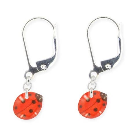 Collane a coccinella in argento 925 per la vendita all'ingrosso da parte di Ribambelle Bijoux Enfants