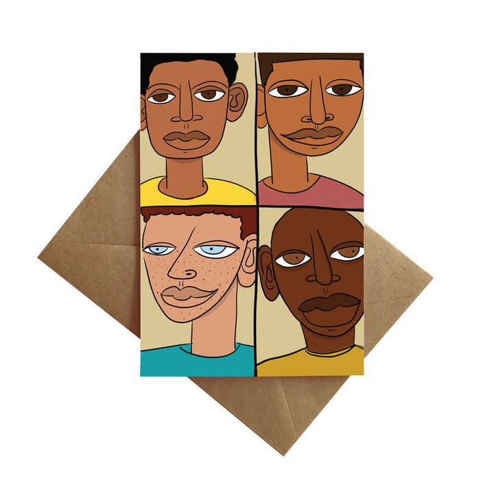 By Ms James - Wholesale Everyday Greeting Card - Black Boy Joy Card