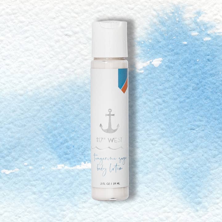 117º West Body Lotion - Travel Size for wholesale by 117º WEST by San Diego Natural Soap Company