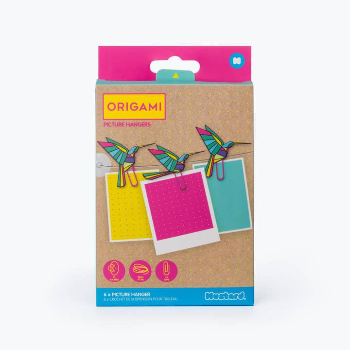 Mustard - Wholesale Picture frame - ORIGAMI PICTURE HANGERS 2