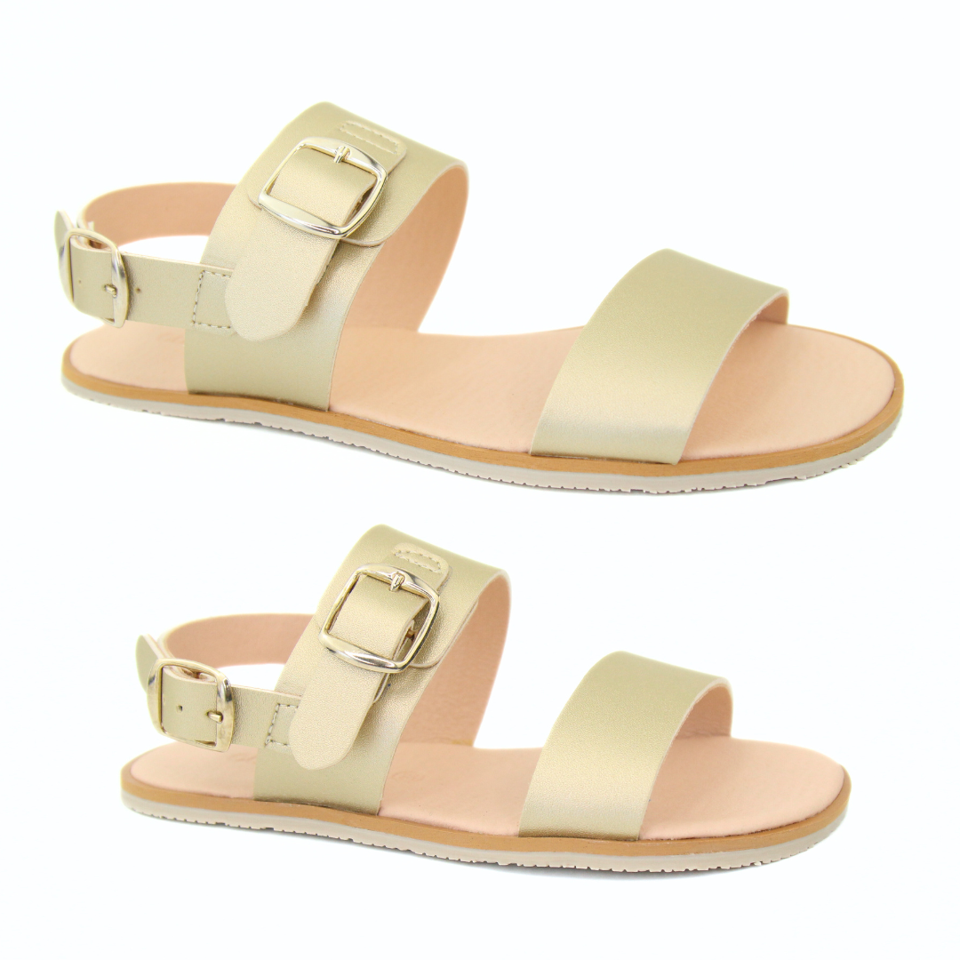 guld BAREFOOT SANDAL MICROPELLE COQUEFLEX BARN OG VOKSEN for engroshandel på Faire2