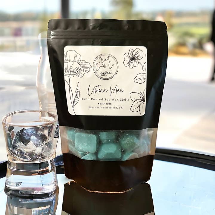 Soy Wax Melts-6oz Bag-Uptown Man for wholesale by Grant Candle Co.