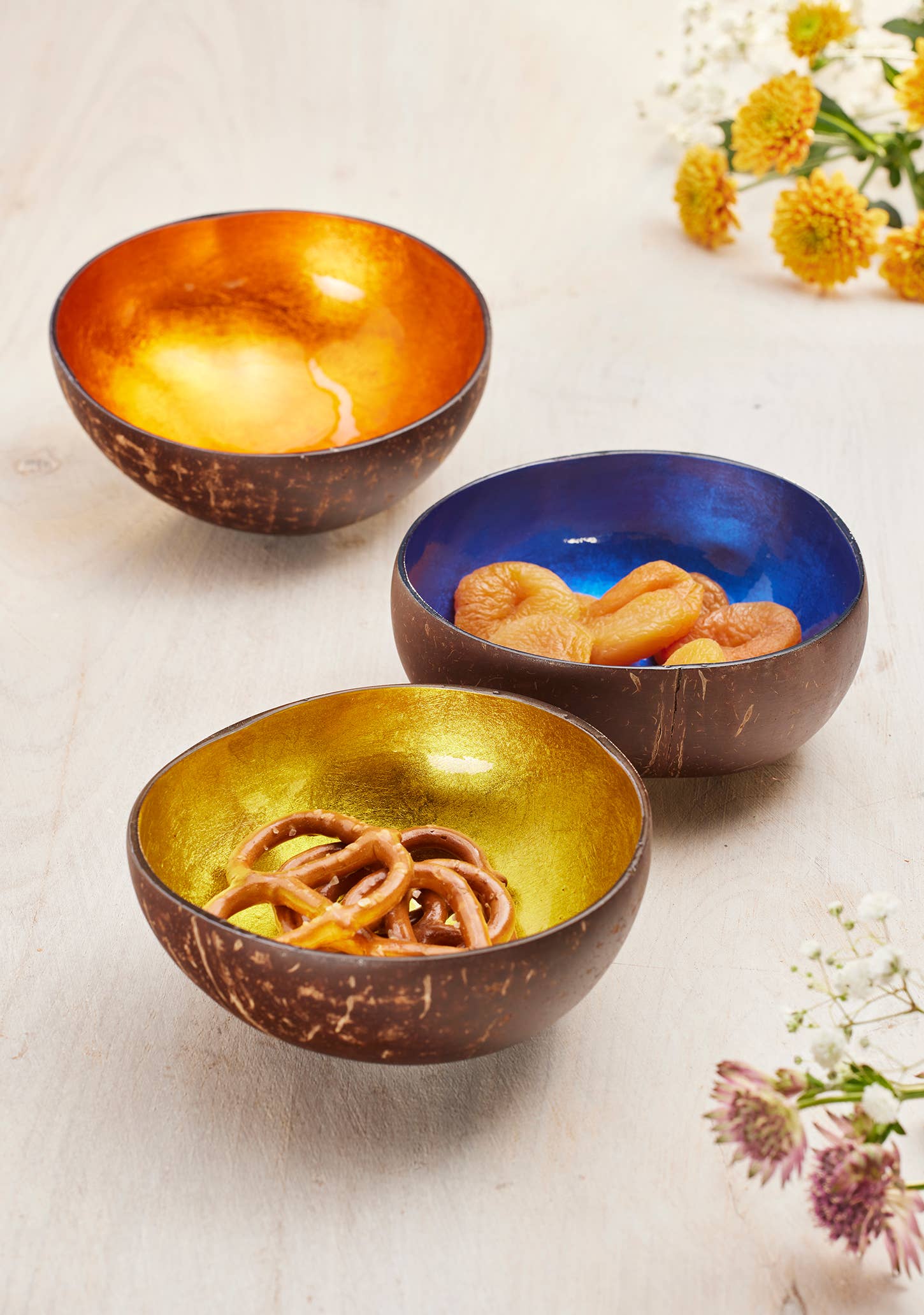 Namaste - Wholesale Bowl - Coconut Shell Bowl With Lacquer1