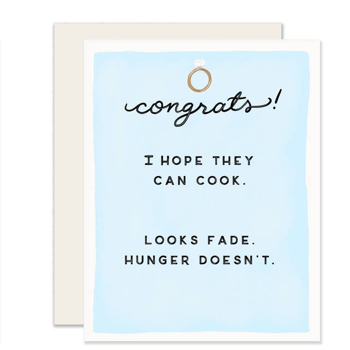 Espérons qu'ils peuvent cuisiner pour la vente par Slightly Stationery