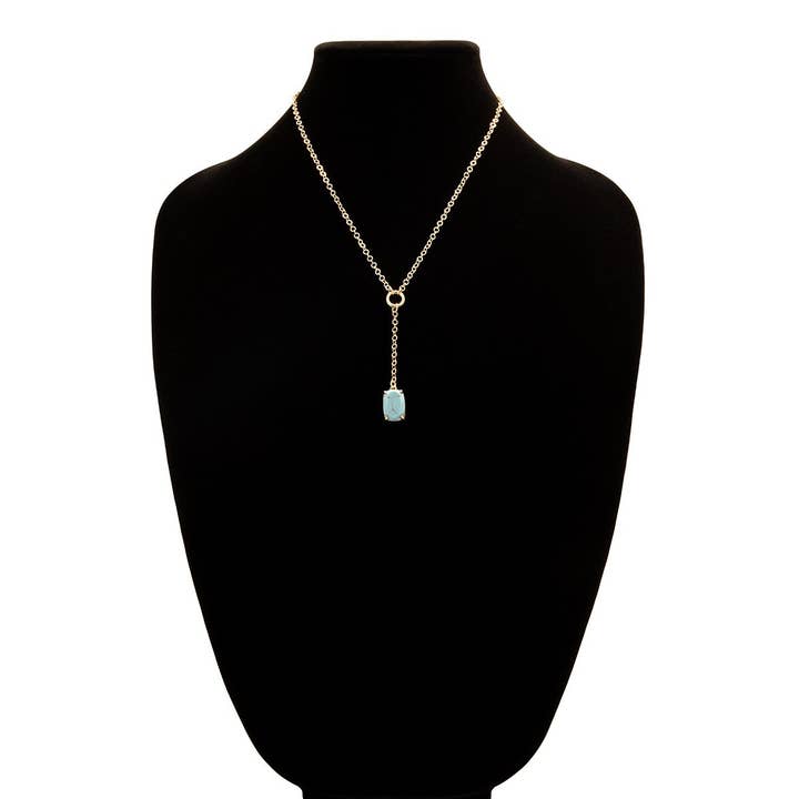 Urbanista Outlet - Wholesale Pendant/Charm Necklace - Natural Stone Link Pendant Necklace