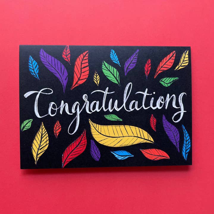 Congratulations Card for wholesale by Hello Herren