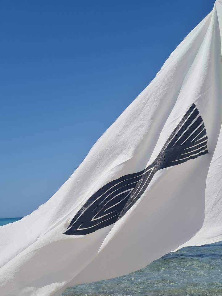 Strandhandduk 100 % bomull ASFOUR för wholesale av LA FIBRE ARTISANALE